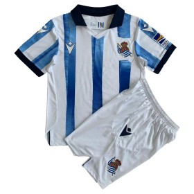 Real Sociedad Børn Hjemme 2023-24 - Fodboldtrøjer (S/S)